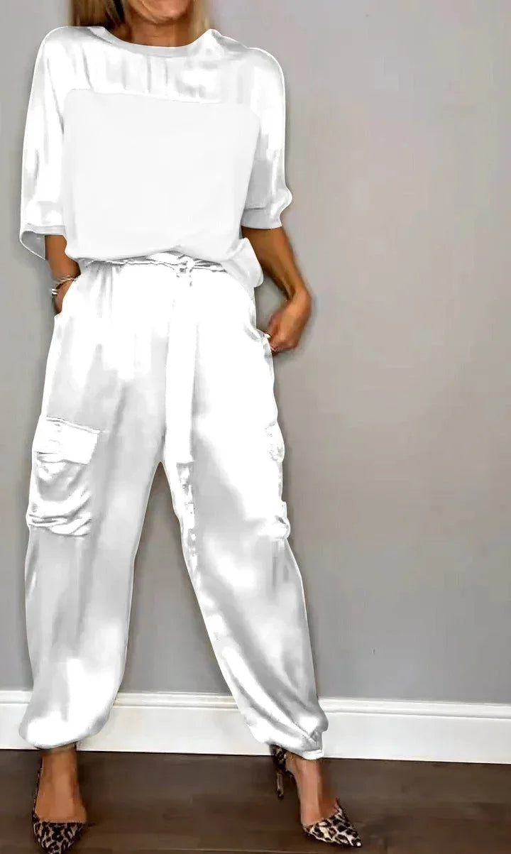 Evelina - Elegantti Satina Vapaa-aika