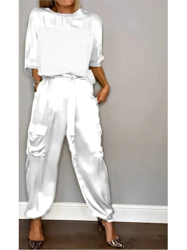 Evelina - Elegantti Satina Vapaa-aika