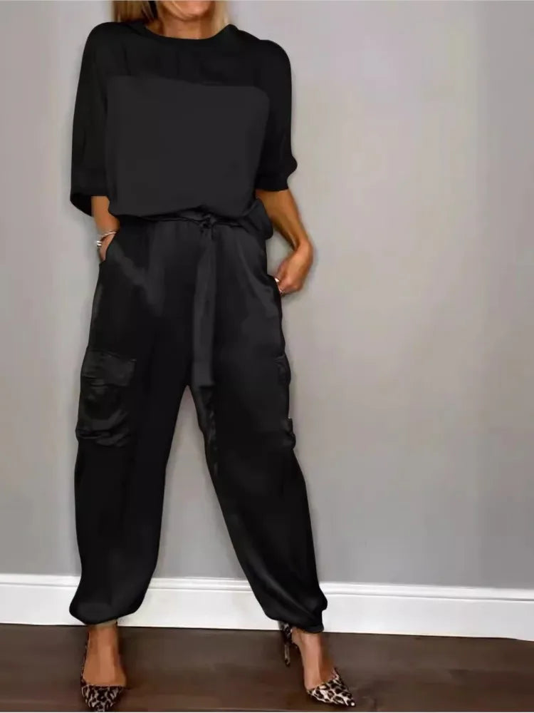 Evelina - Elegantti Satina Vapaa-aika